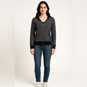 🖤 Roxy Full Zip Knit Hoodie Sweatshirt
